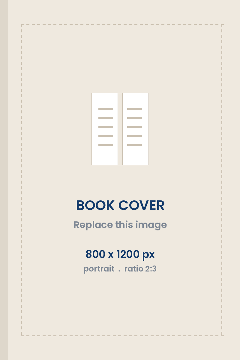 Placeholder book cover — replace with your own artwork at 800 x 1200 pixels